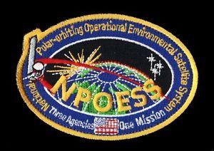 NPOESS Logo - Details about NPOESS National Polar-orbiting Environmental NASA USAF  SATELLITE SYSTEM PATCH