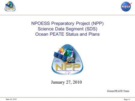 NPOESS Logo - NPOESS National Polar-orbiting Operational Environmental Satellite ...