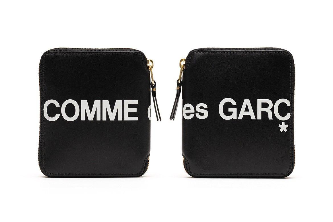 Huge Logo - COMME des GARÇONS Logo Wallets Release | HYPEBEAST