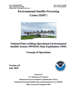 NPOESS Logo - Fillable Online ofcm National Polar-Orbiting Environmental Satellite ...