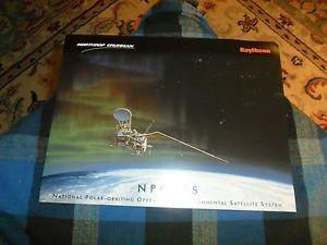 NPOESS Logo - NORTHROP GRUNMAN RAYTHEON NPOESS Polar Satellite System POSTER PRINT ...