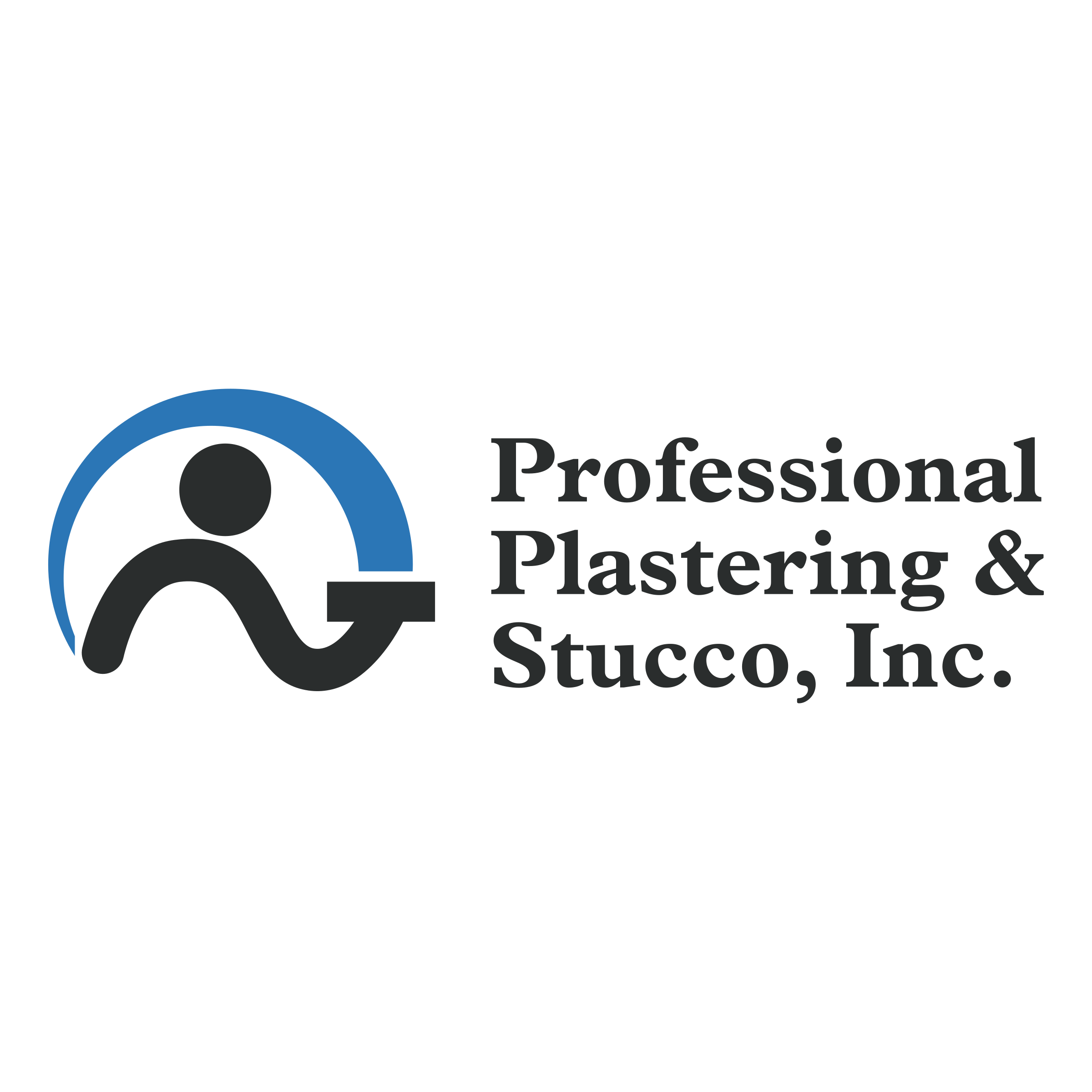 Plastering Logo - Professional Plastering & Stucco Logo PNG Transparent & SVG Vector ...
