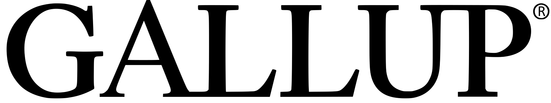Gallup Logo - Gallup – Logos, brands and logotypes