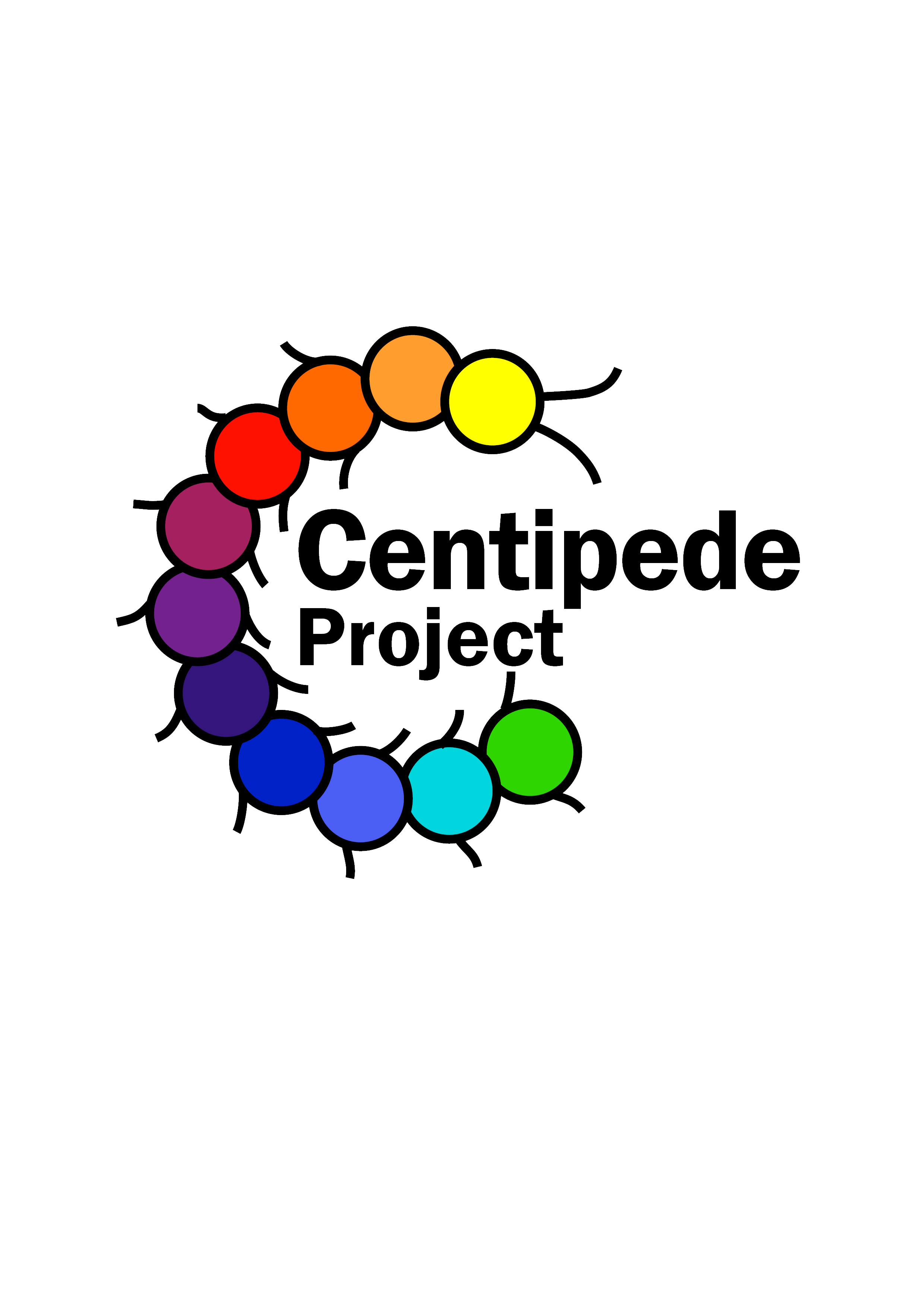 Centipede Logo - Centipede logo colour