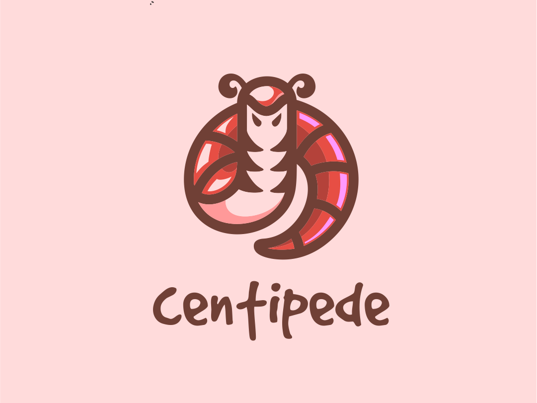 Centipede Logo - centipede 3 by Marco Jimenez on Dribbble