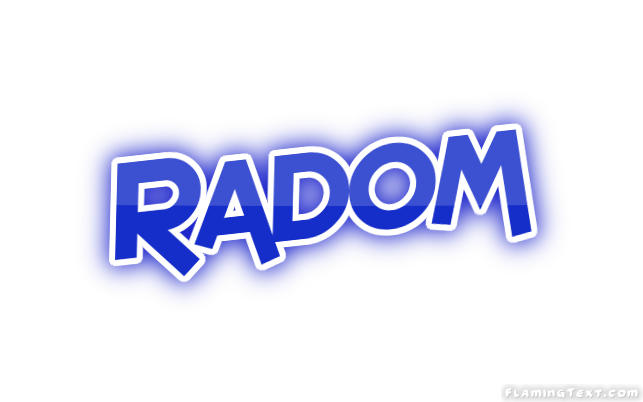 Radom Logo - United States of America Logo | Free Logo Design Tool from Flaming Text