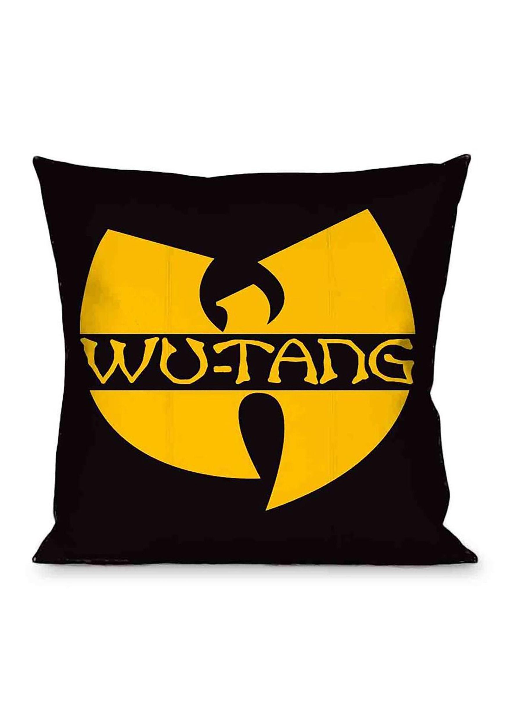 Tang Logo - Wu-Tang Clan Logo 16X16 Throw Pillow