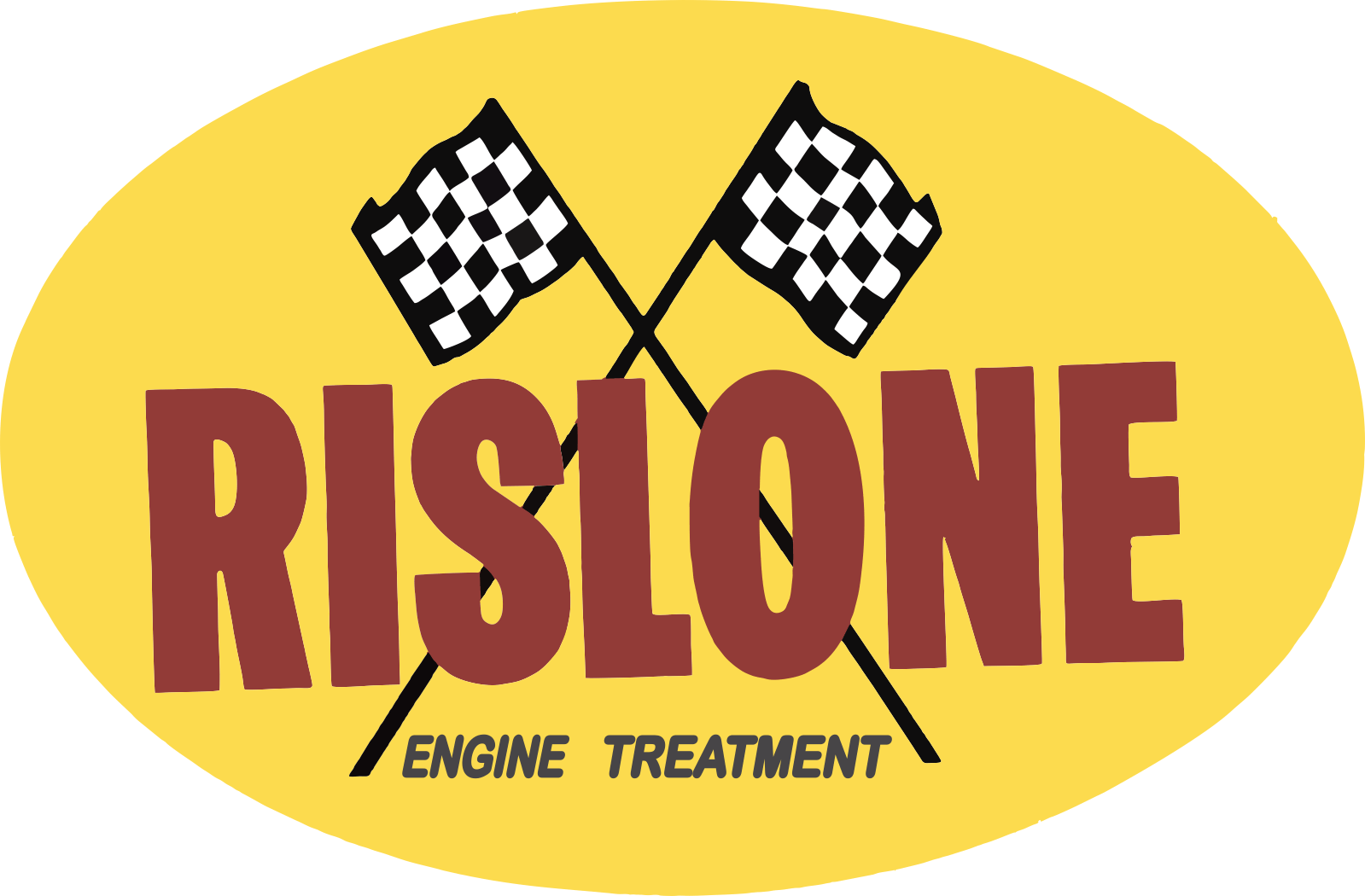 Rislone Logo - Rislone Oval Racing Decal