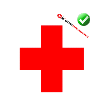 Square White with Red Cross Logo - Red and white cross Logos