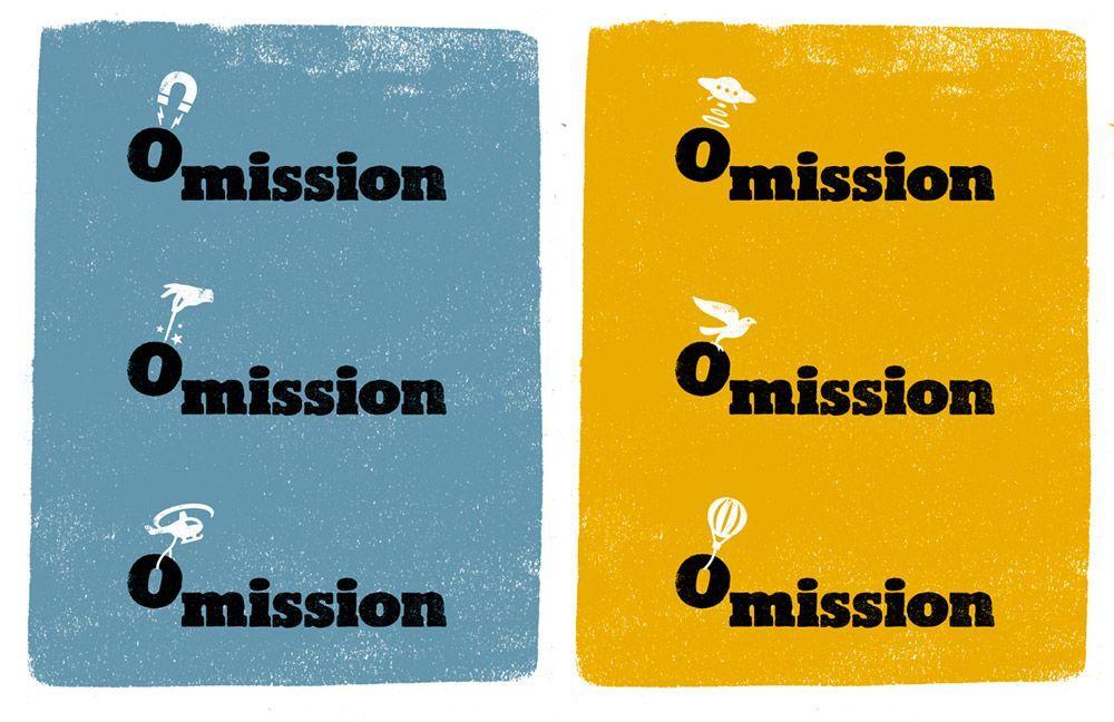 Omission Logo - Omission Designed by Hornall Anderson | Packaging Design Ideas ...