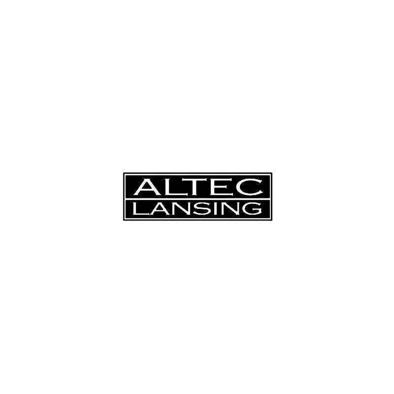 Altec Logo - Altec Lansing Logo 2 Vinyl Sticker