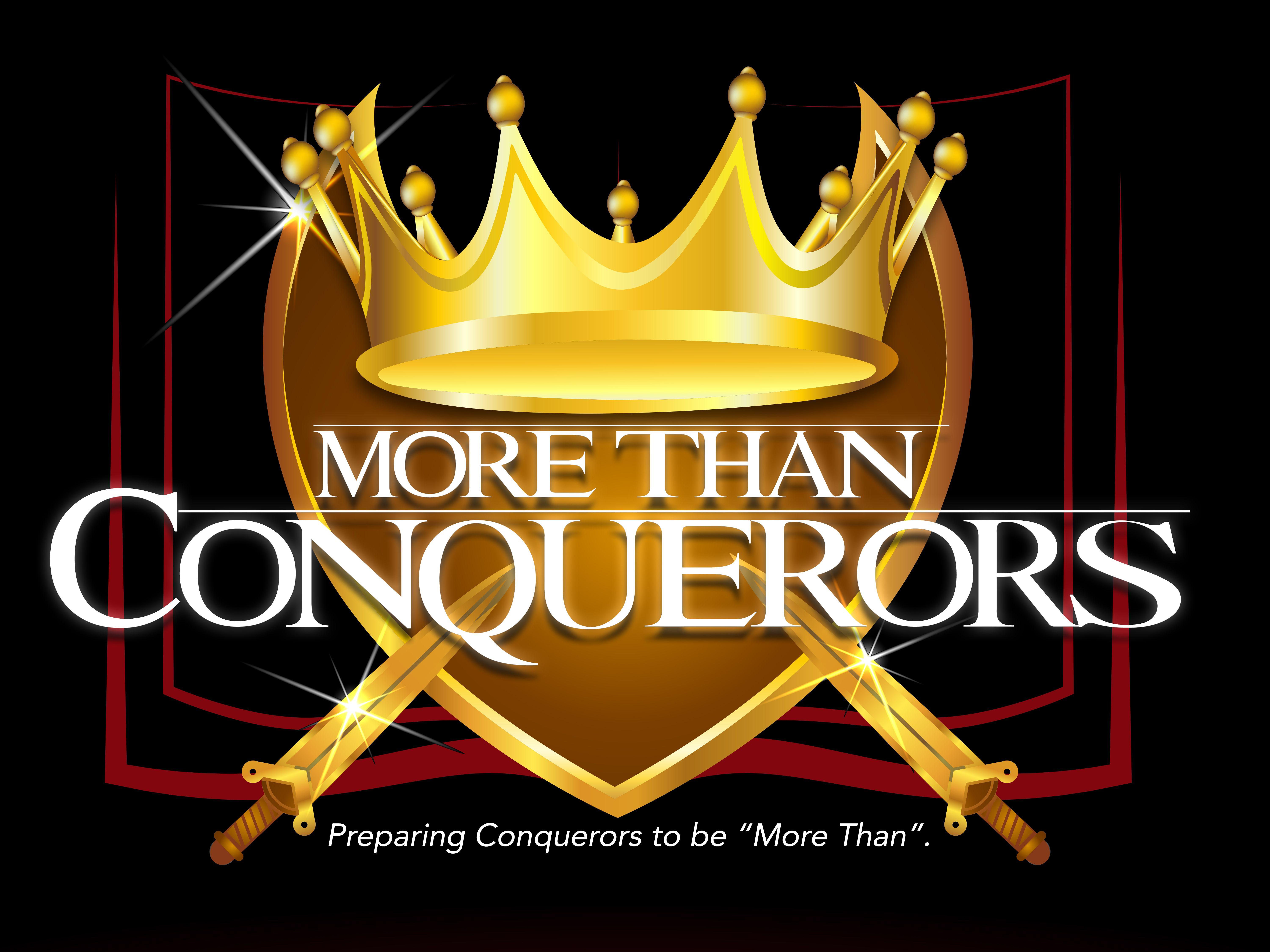 Conqueror Logo - More Than Conquerors Church. Conquer Life!