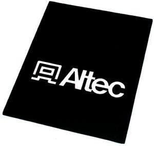 Altec Logo - Altec 9704 93016 Rubber Mud Flap, Altec, Black, 30 L X 24 W, With