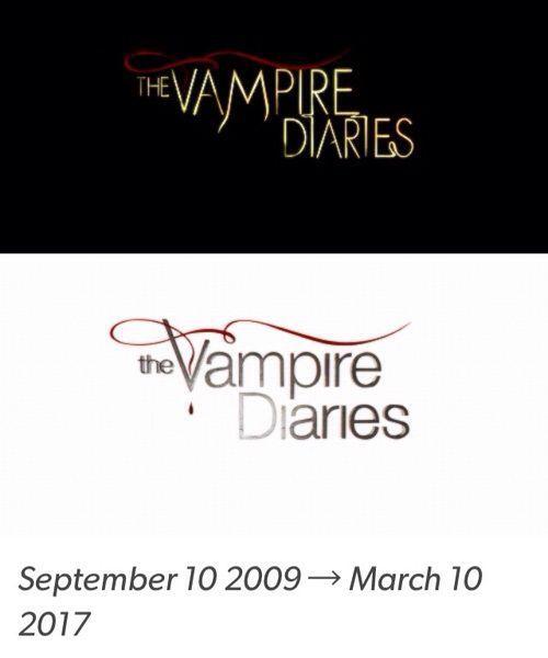 TVD Logo - The Vampire Diaries: Intro | I like the original font better | TVD ...