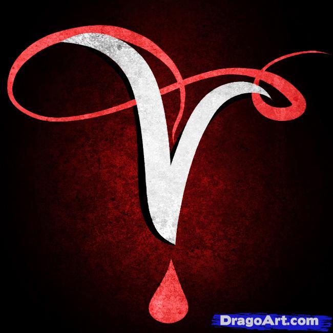TVD Logo - How to Draw The Vampire Diaries, Step by Step, Symbols, Pop Culture ...