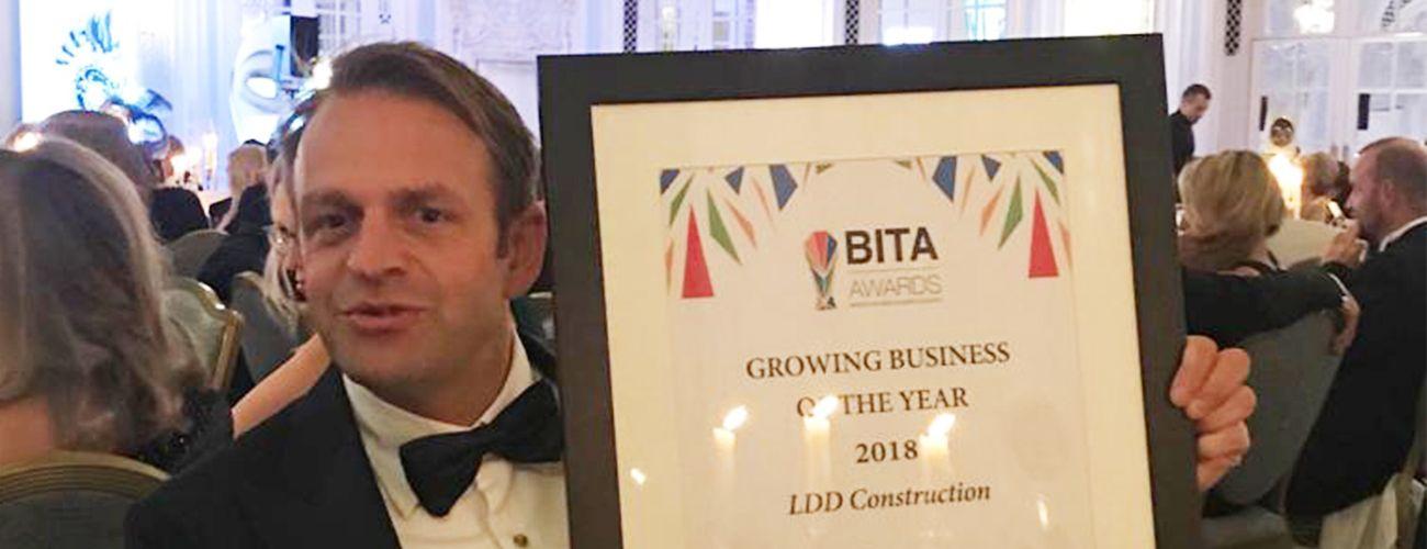 LDD Logo - LDD wins Growing Business category at prestigious BITA Awards. LDD