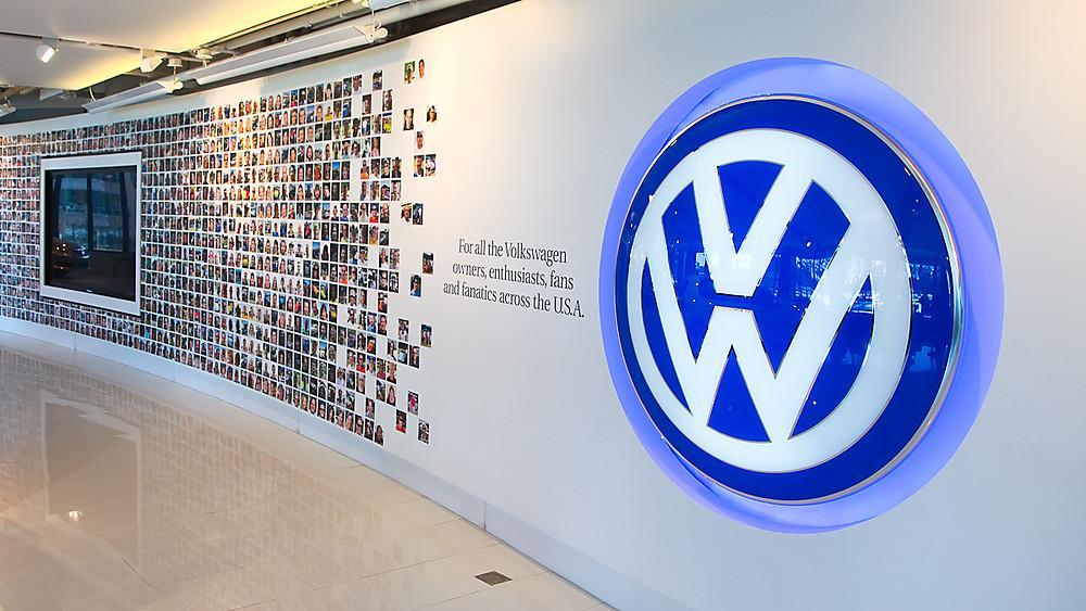 VWGoA Logo - Photo Wall (Photo thanks to F... - Volkswagen Office Photo | Glassdoor