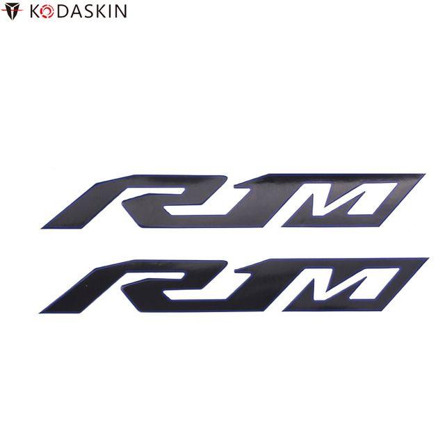 Motercycle Logo - US $12.77 14% OFF|KODASKIN Vinyl Motorcycle Stickers Emblems Logos Decals  for YAMAHA YZF R1 R1_M R1M-in Decals & Stickers from Automobiles & ...