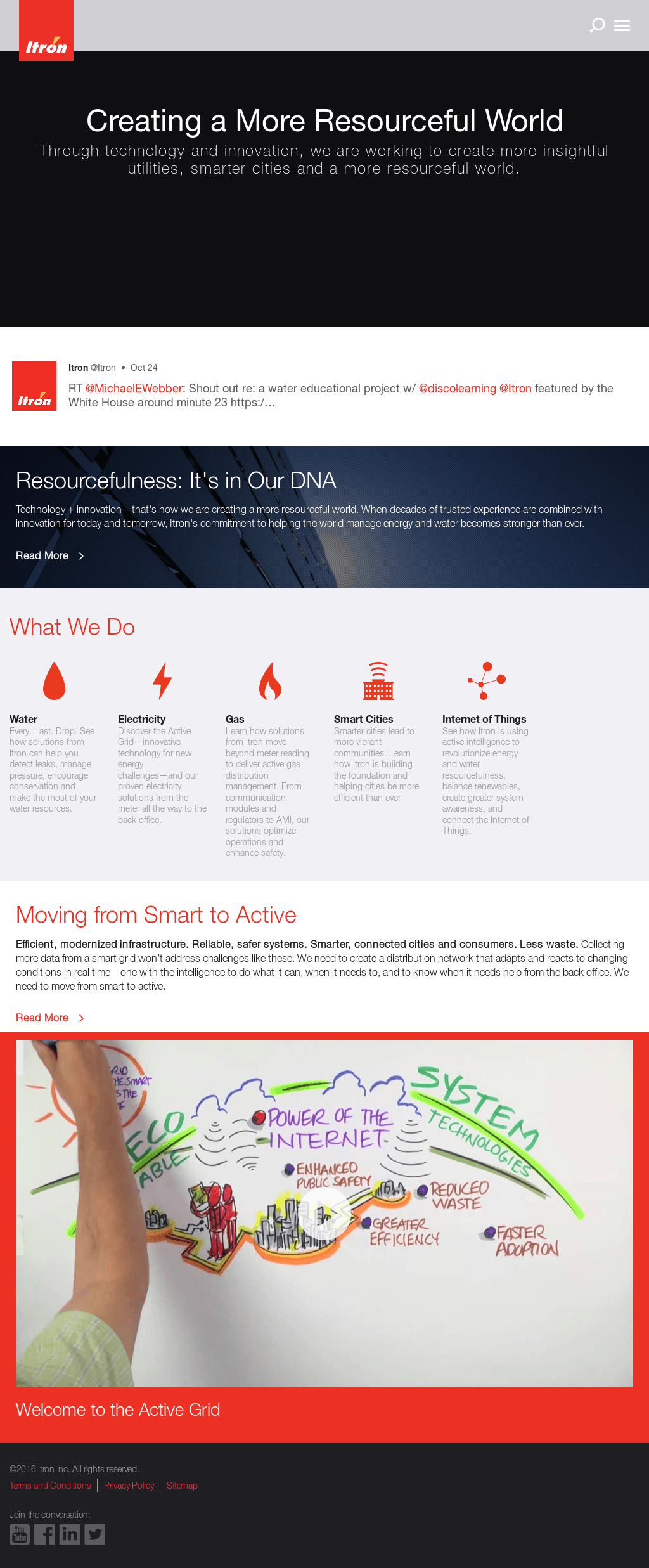 Itron Logo - Itron Competitors, Revenue and Employees - Owler Company Profile