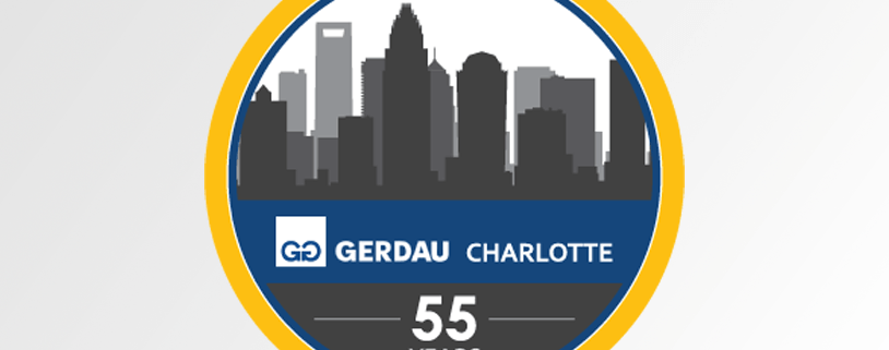 Gerdau Logo - Logo Design // Gerdau Charlotte Mill - MOMO Digital Design