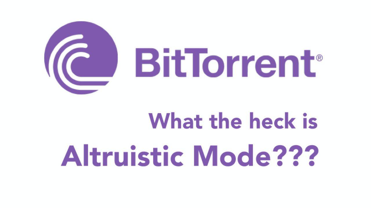 BitTorrent Logo - BitTorrent's Altruistic Mode Ensures Your Torrent Downloads Never