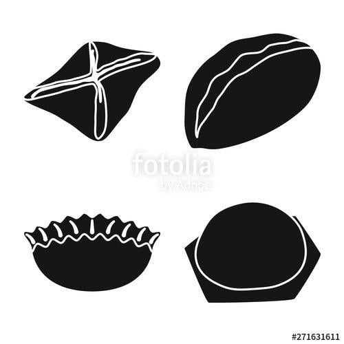 Appetizer Logo - Isolated object of cuisine and appetizer logo. Set of cuisine and ...