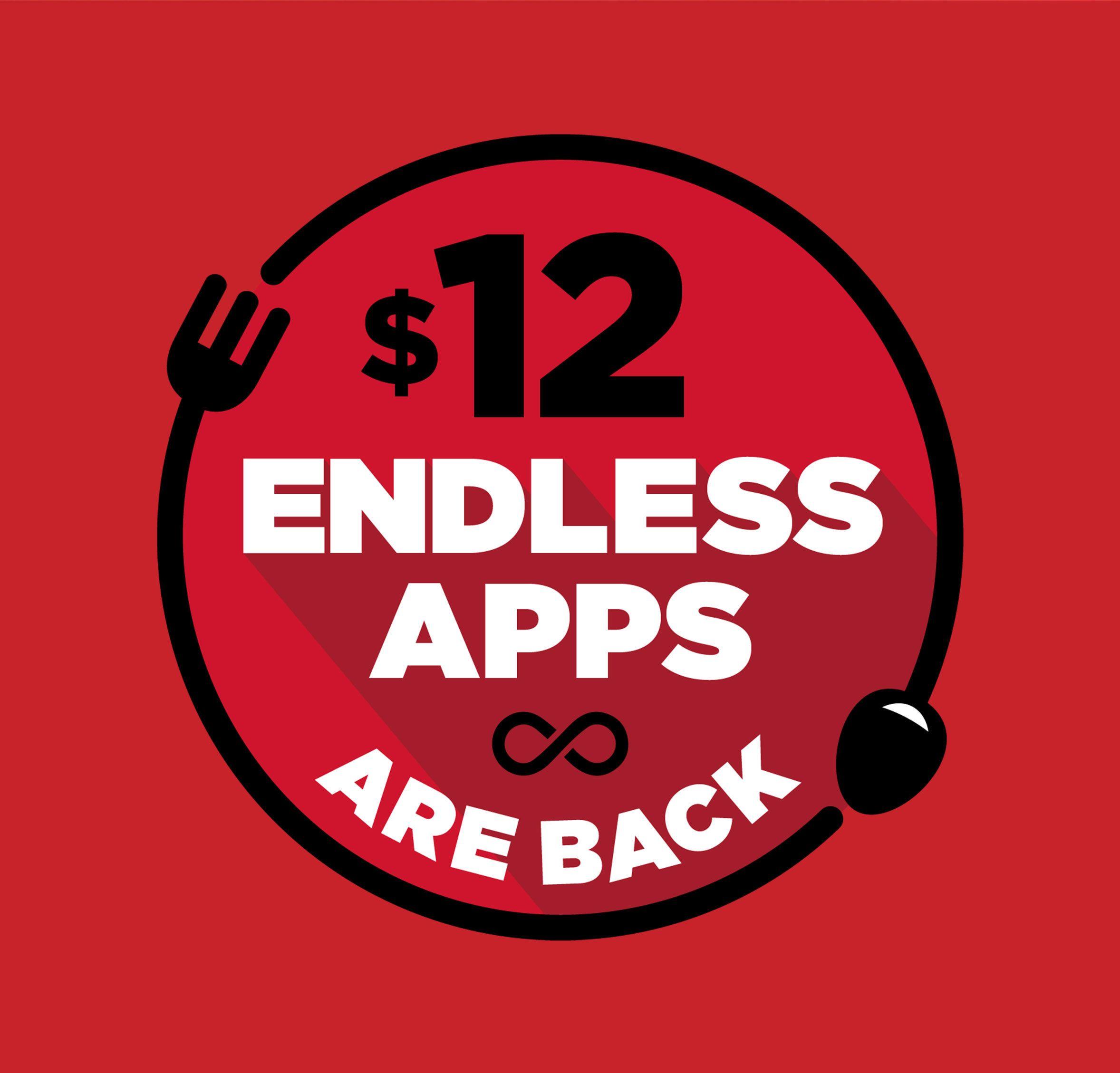 Tgifriday's Logo - Endless Apps - Endless Appetizers | TGI Fridays