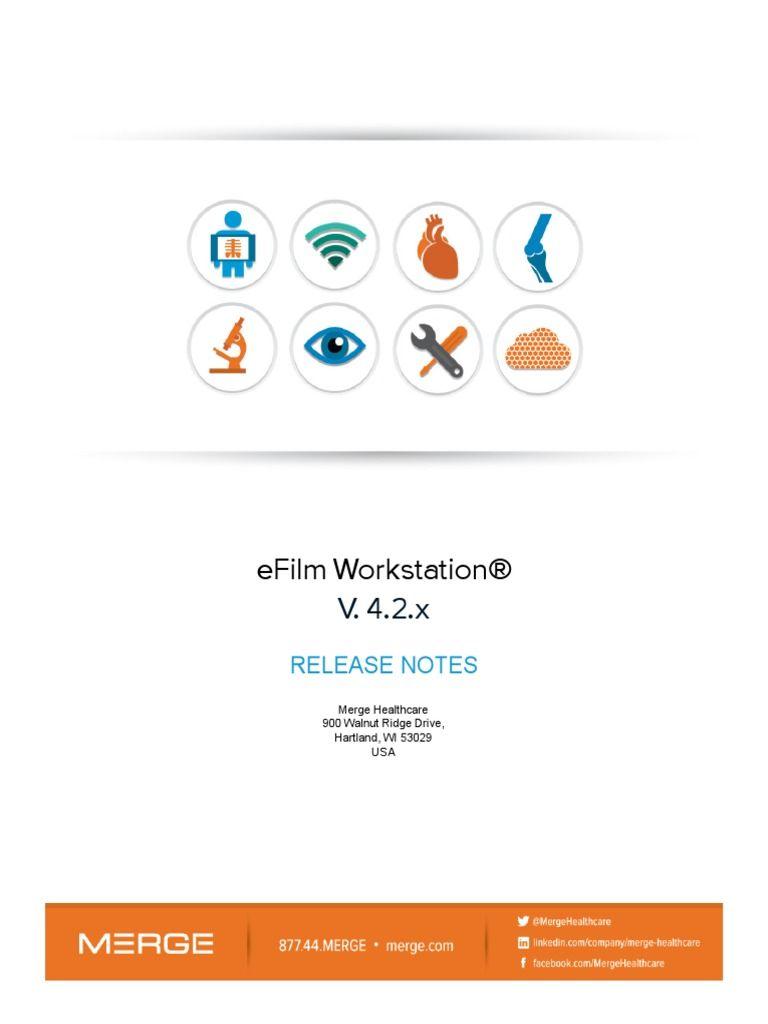 Efilm Logo - EFW 2301 EFilm Workstation 4.2.x Release Notes. Medical Imaging