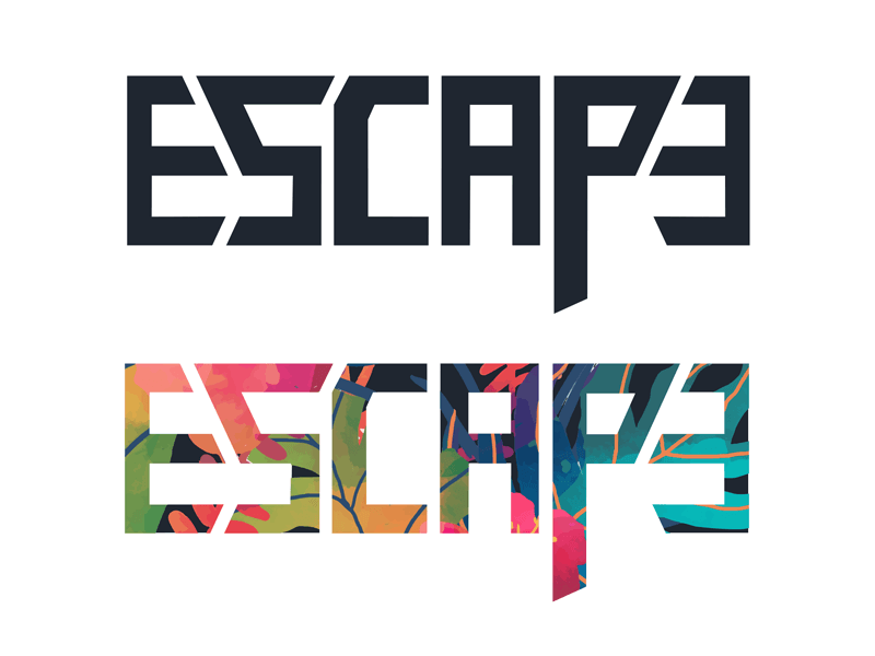Escape Logo - Briefbox — Escape Logo, Business Cards & Poster by Adam Fulton