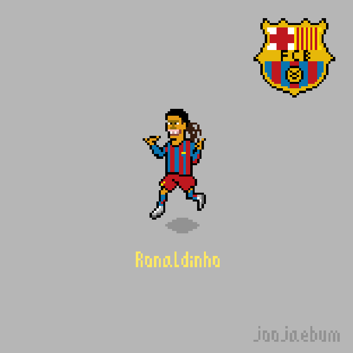 Ronaldinho Logo - Football ronaldinho animation GIF on GIFER - by Galar