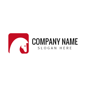 What Company Has a Red Square Logo - Free Square Logo Designs | DesignEvo Logo Maker