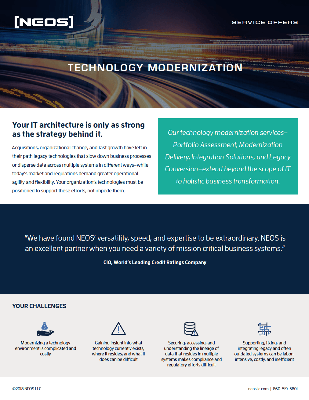 Neosllc Logo - Neos_TechnologyModernization_Overview - NEOS
