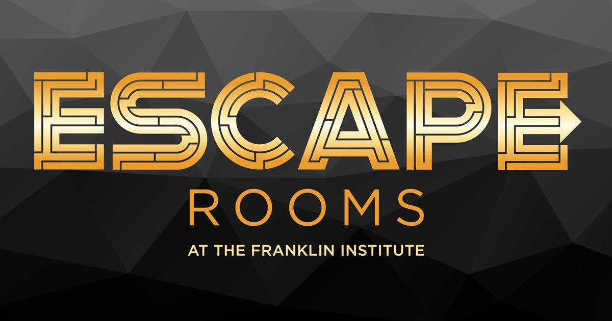 Escape Logo - Escape Rooms Philadelphia. The Franklin Institute