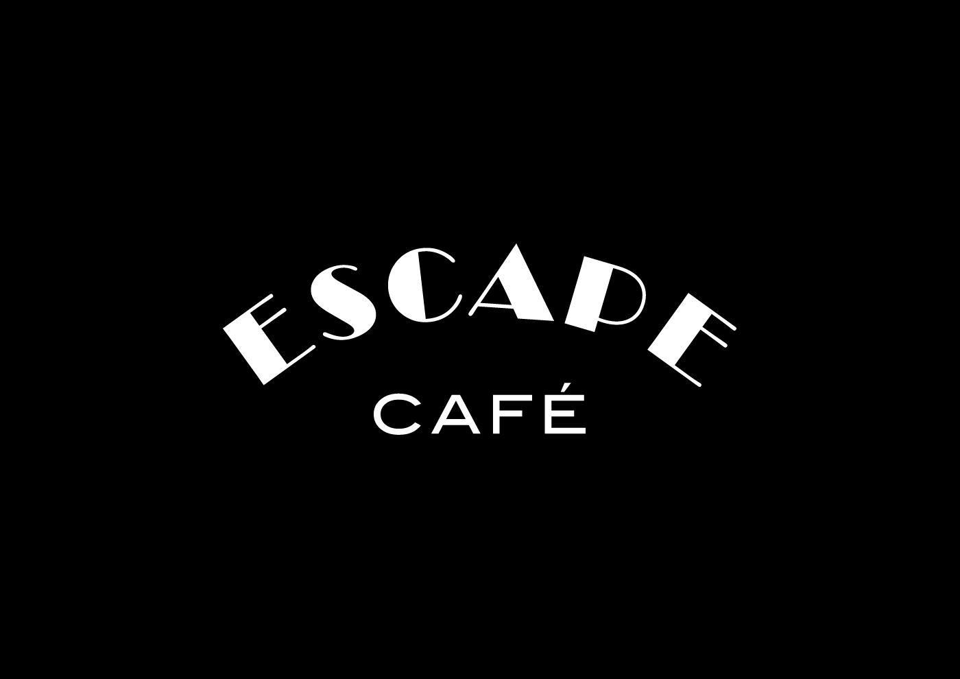 Escape Logo - Logo Escape Café | FORMA-B | Logo, Web & Graphic Design