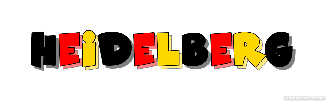 Heidelberg Logo - Germany Logo | Free Logo Design Tool from Flaming Text