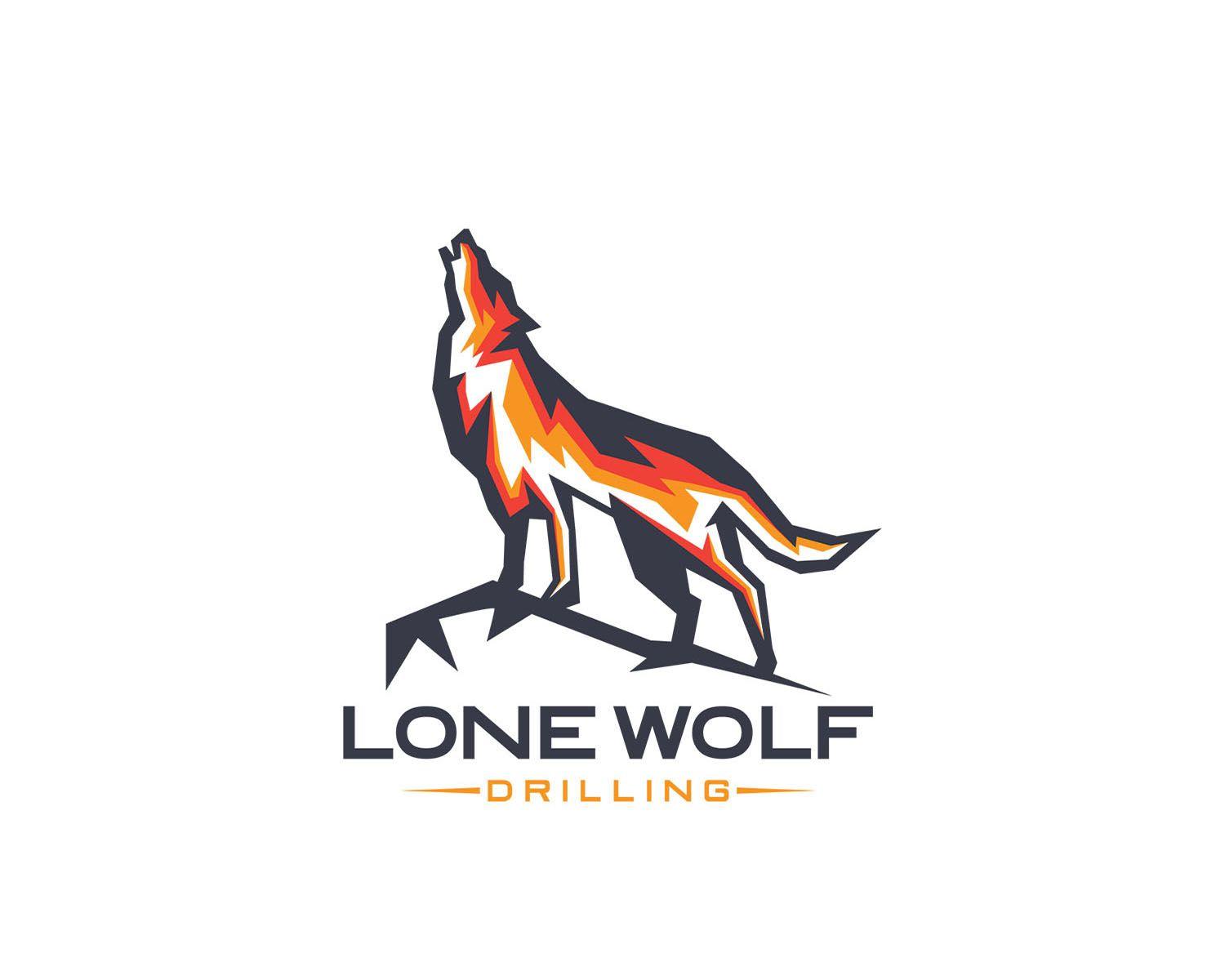 Lone Logo - Lone Wolf Drilling