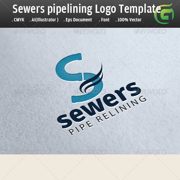 Sewer Logo - Sewer Logo Templates from GraphicRiver