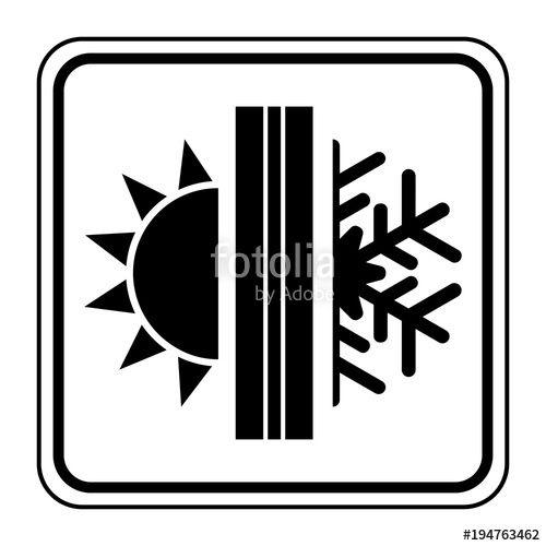 Isolation Logo - Logo isolation thermique.