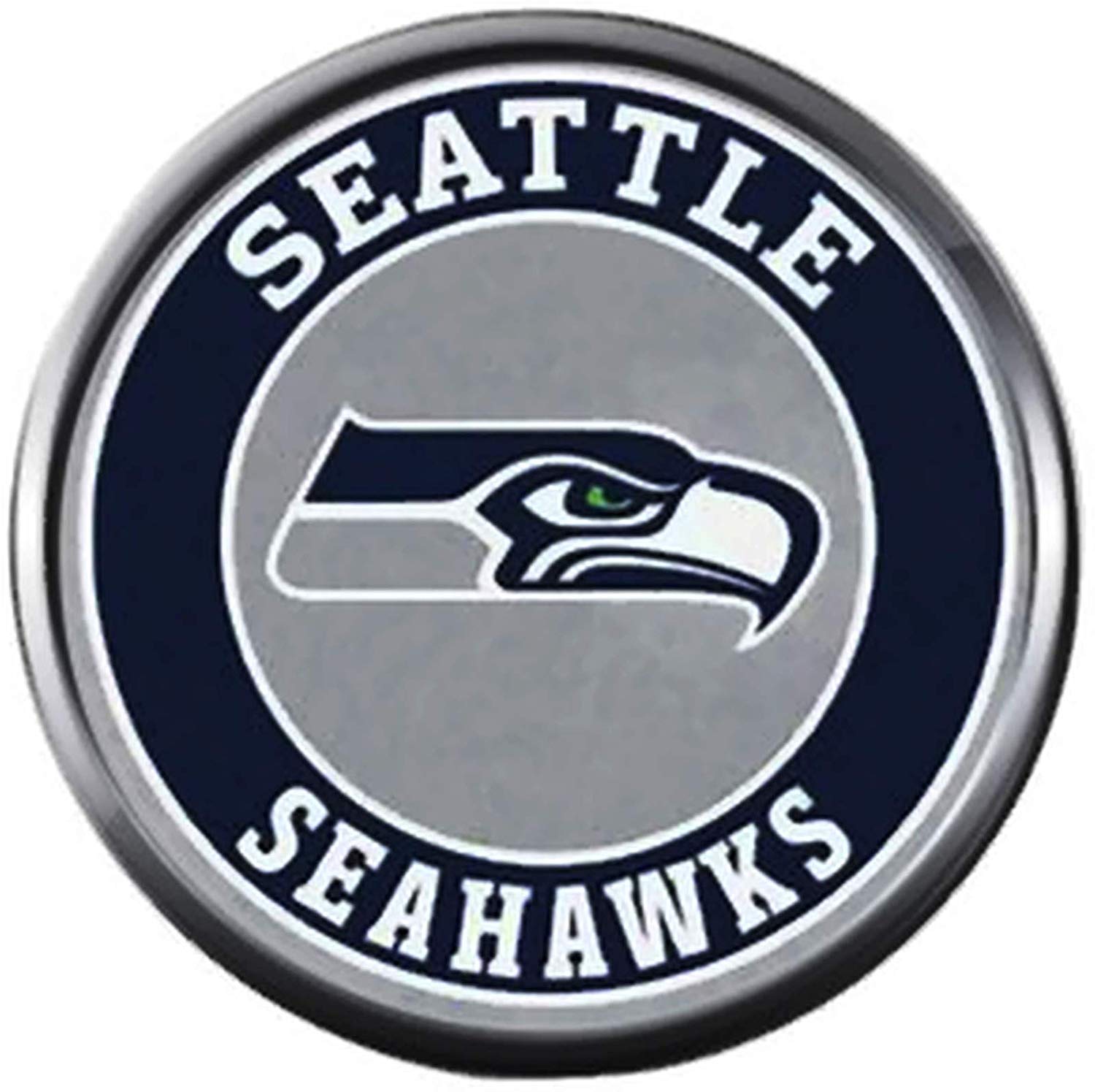 Seahwaks Logo - Amazon.com: NFL Seattle Seahawks Logo Circle Sports Fan Football ...