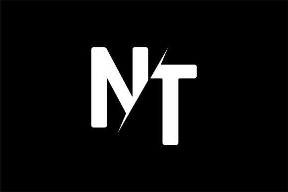 NT Logo - Monogram NT Logo Design