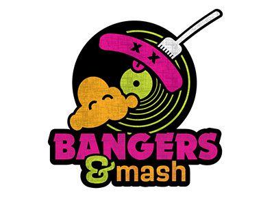 Bangers Logo - Bangers & Mash by Maeve Makielski on Dribbble