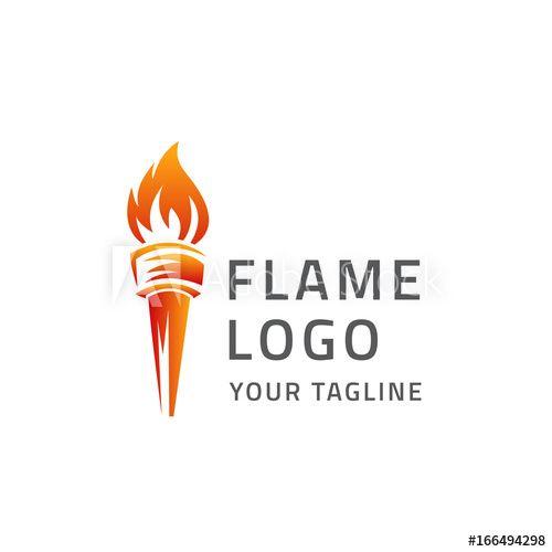 Torch Logo - torch logo this stock vector and explore similar vectors at