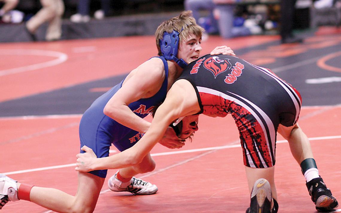 Myrone Logo - NYM Wrestling: Shane Novak 5th, Myrone Bell 6th at State | Perham Focus