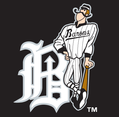 Barons Logo - Birmingham Barons Cap Logo League (SL) Creamer's