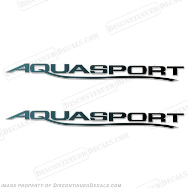 Aquasport Logo - Aquasport 205 Osprey Boat Decals (Set of 2)