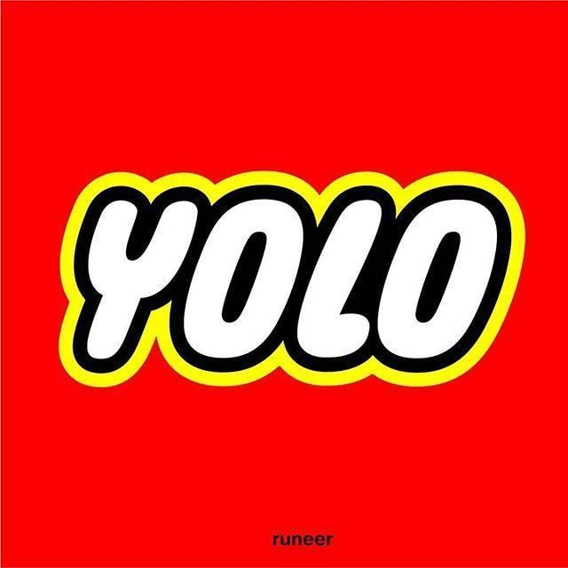 Yolo Logo - You Only Live Once runeer.threadless.com #yolo #lego #logo #parody