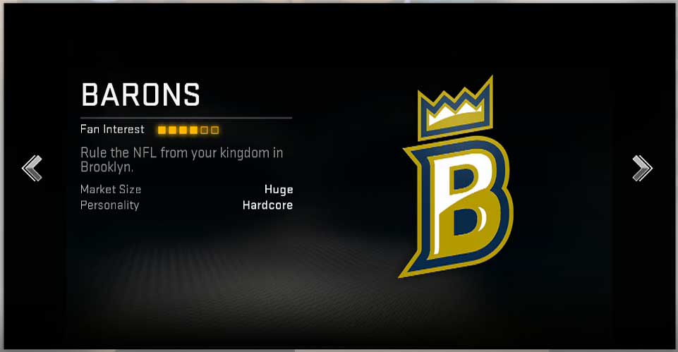 Barons Logo - Madden 20: Brooklyn relocation guide + uniforms and team logos