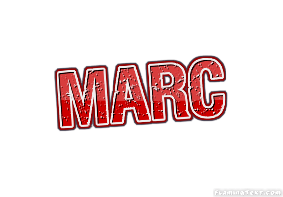 Marc Logo - Marc Logo. Free Name Design Tool from Flaming Text