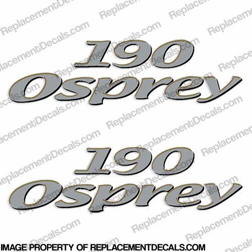 Aquasport Logo - Aquasport Osprey 190 Boat Decals (Set of 2)