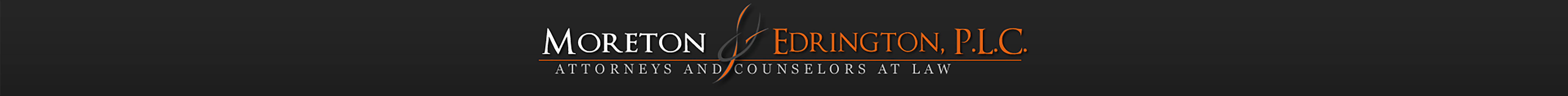 Edrington Logo - Moreton & Edrington, P.L.C. - Attorneys and Counselors at Law